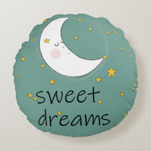 GENTLE PILLOW SWEET DREAMS RUNDES KISSEN