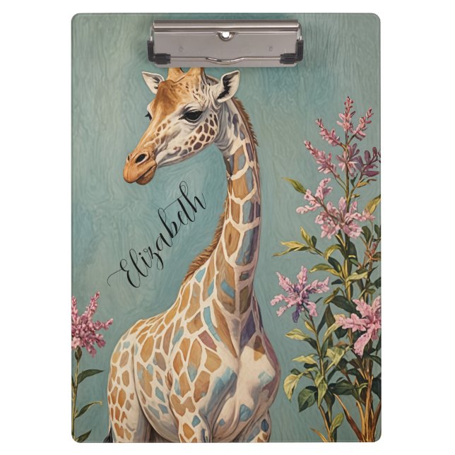 Gentle Riant Personalisiert Klemmbrett (Vorderseite)