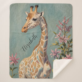 Gentle Riant Personalisiert Sherpadecke