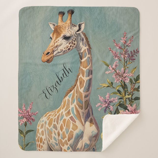 Gentle Riant Personalisiert Sherpadecke (Vorderseite)