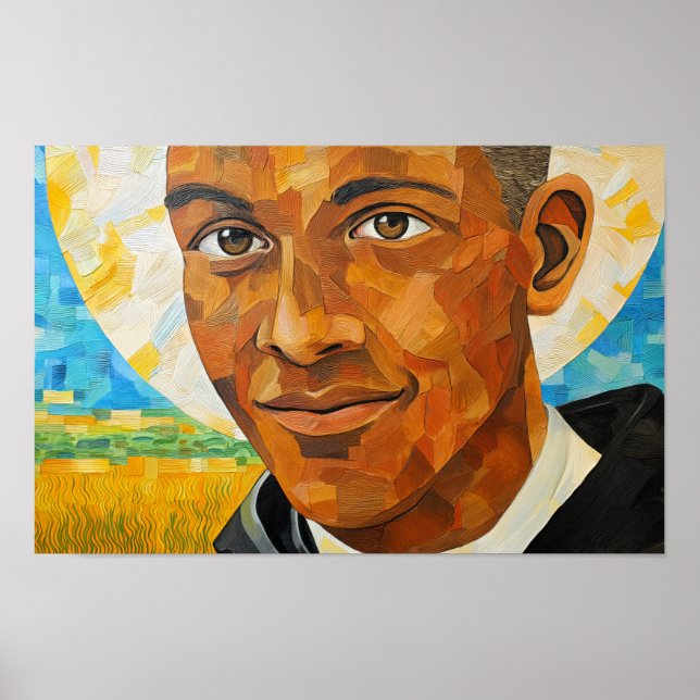 Gentle Servant Saint Martin de Porres Poster (Vorne)