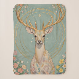 Gentle Spirit: Ein Hirsch Sherpadecke