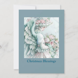 Gentle Spirit - Weihnachts-Angel-Karte Einladung