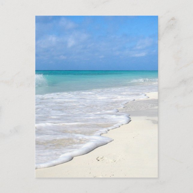 Gentle Surf Postkarte (Vorderseite)