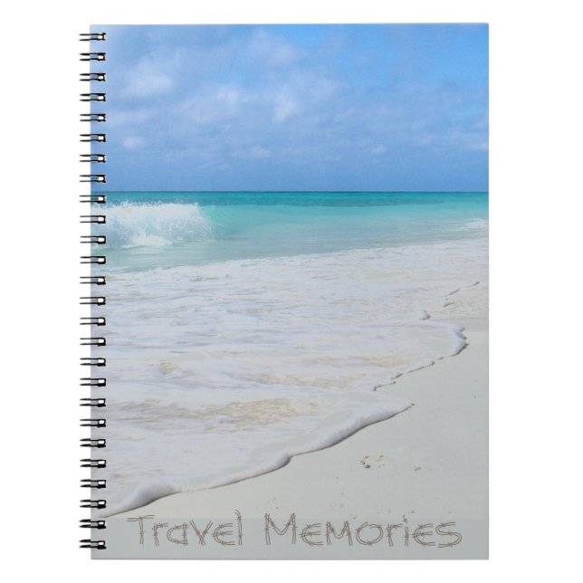 Gentle Surf Travel Erinnerungen Notizblock (Vorderseite)