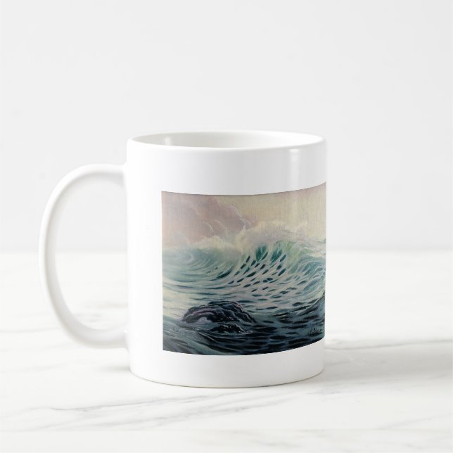 Gentle Wave schätzt die Schönheit der Natur-Tasse Kaffeetasse (Links)