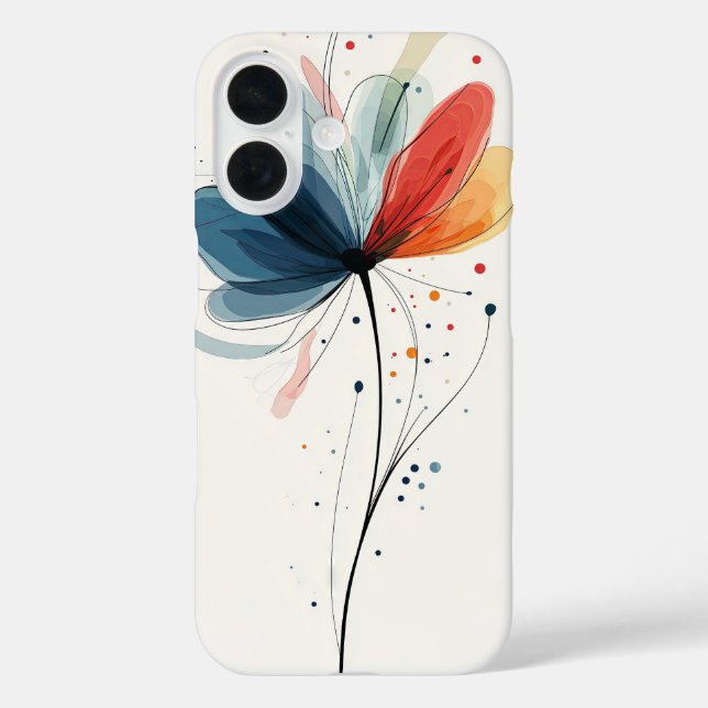 Gentle Whispers iPhone 16 Hülle (Rückseite)