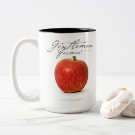 Gentleman Bauer 15 oz. Kaffee-Tasse (Apfel) Zweifarbige Tasse