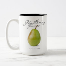 Gentleman Bauer 15 oz. Kaffee-Tasse (Birne) Zweifarbige Tasse