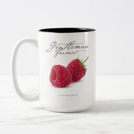 Gentleman Bauer 15 oz. Kaffee-Tasse (Himbeere) Zweifarbige Tasse