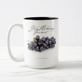 Gentleman Bauer 15 oz. Kaffee-Tasse (Trauben) Zweifarbige Tasse