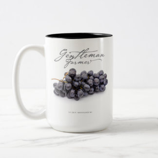 Gentleman Bauer 15 oz. Kaffee-Tasse (Trauben) Zweifarbige Tasse