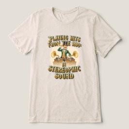 Gentleman DJ ‘Playing the hits’ Steampunk Party Tri-Blend Shirt