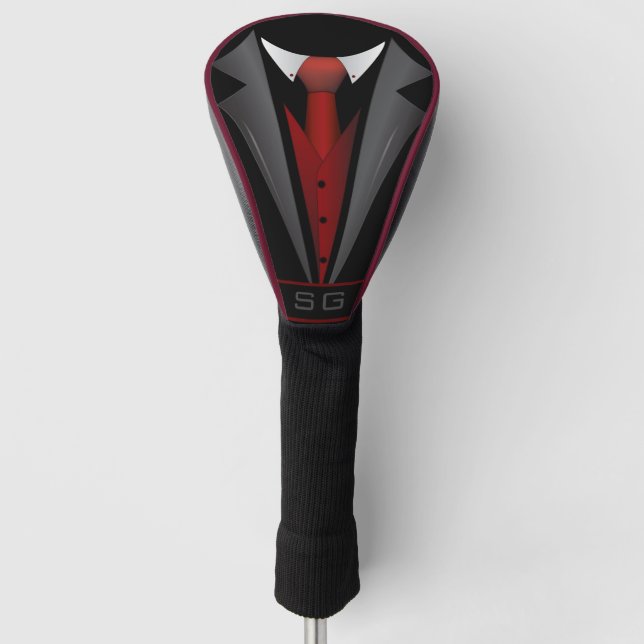 Gentleman Golfer Golf Head Cover Golf Headcover (Vorderseite)