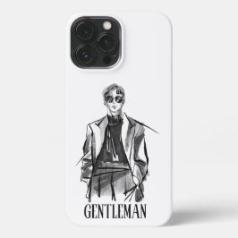 Gentleman iPhone 13 Pro Max Hülle