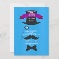 Gentleman Party Einladung
