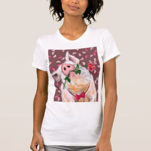 Gentleman Pig Funny T - Shirt