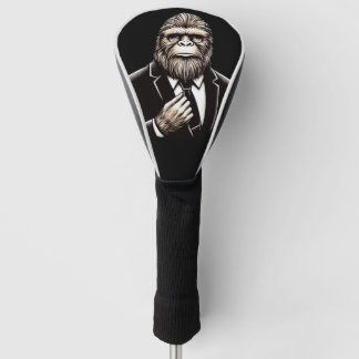 Gentleman Sasquatch - Funny Bigfoot Golf Headcover