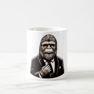 Gentleman Sasquatch - Funny Bigfoot Kaffeetasse