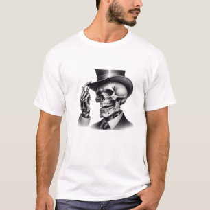 "Gentleman Skeleton T-Shirt" 💀 T-Shirt