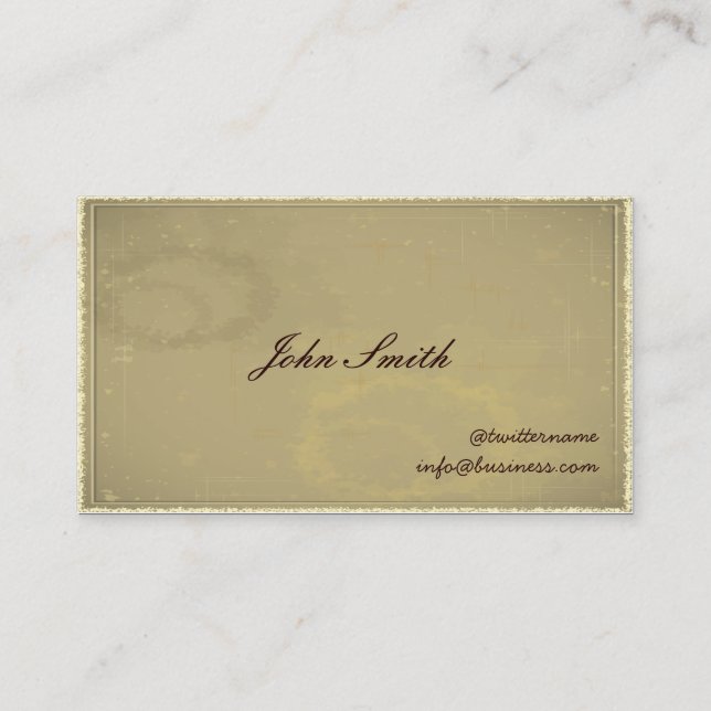 Gentleman's Calling/Visiting Card Visiting Card Vi Telefonnummerkarte (Vorderseite)