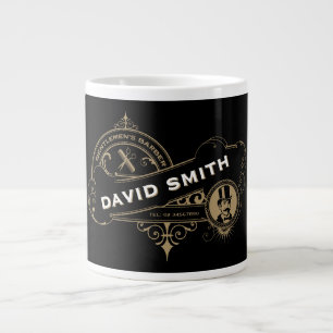 Gentleman's Viktorianischer Barbershop Jumbo-Tasse