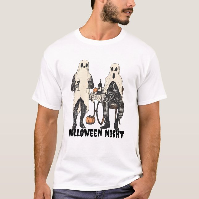 Gentlemen Ghost Wine Night T-Shirt (Vorderseite)