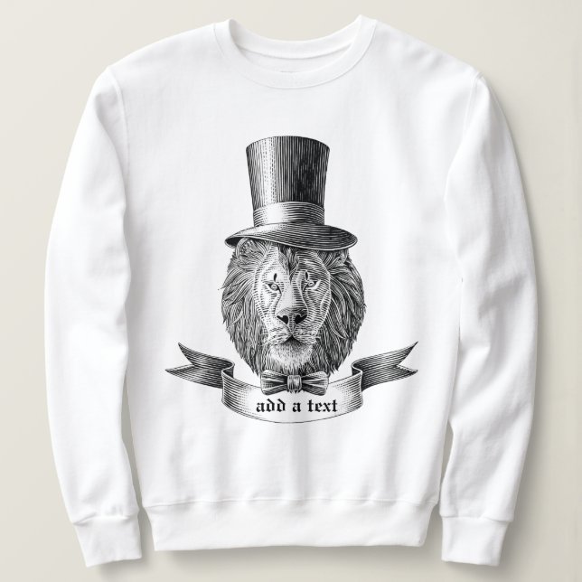 Gentlemen Lion Sweatshirt (Design vorne)
