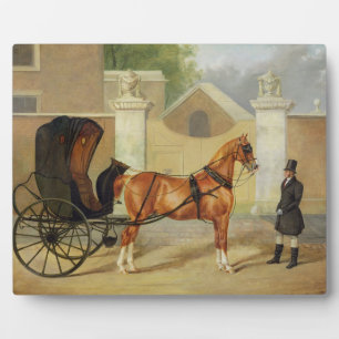 Gentlemen's Carriages: A Cabriolet, c.1820-30 (Öl Fotoplatte