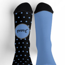 Gentlemen's Personalisierte Polka Dot Mismatch Soc