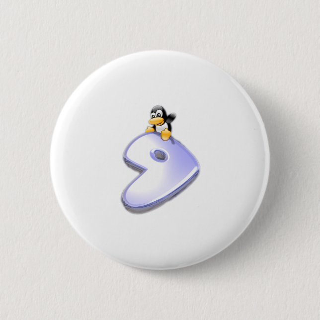 Gentoo Linux Button (Vorderseite)