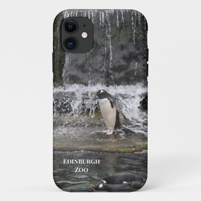 Gentoo Penguin & Friends Edinburgh Zoo Schottland Case-Mate iPhone Hülle (Rückseite)
