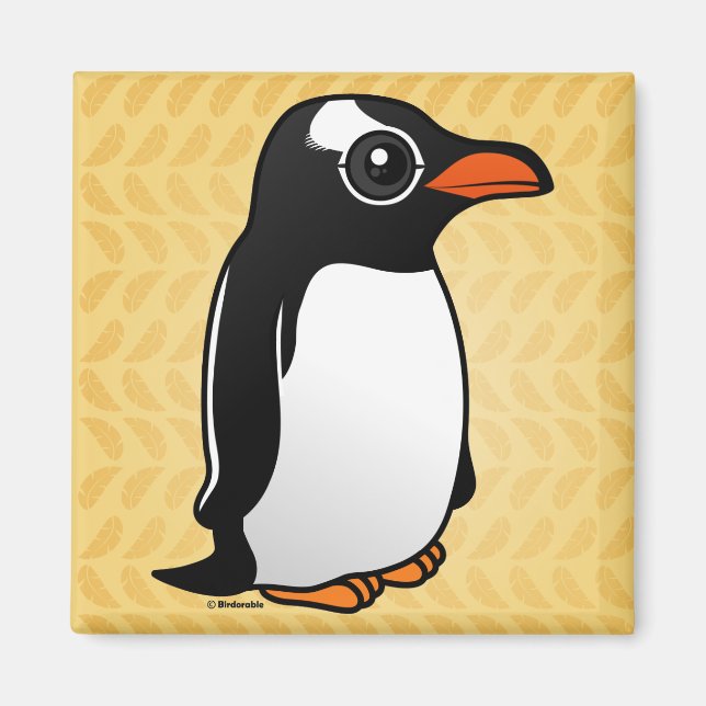 Gentoo Penguin Magnet (Vorne)
