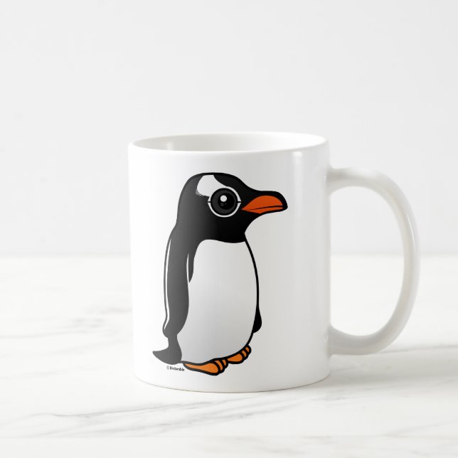 Gentoo Pinguin Kaffeetasse (Rechts)
