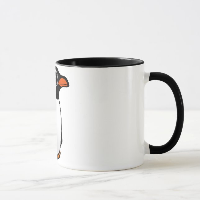 Gentoo Pinguin Tasse (Rechts)