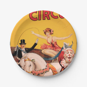 Gentry Bros. Zirkus Pappteller