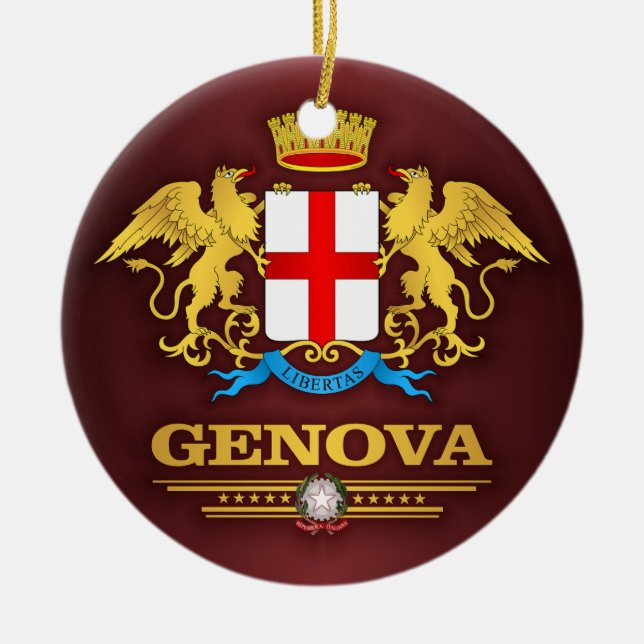 Genua (Genua) Keramikornament (Vorne)