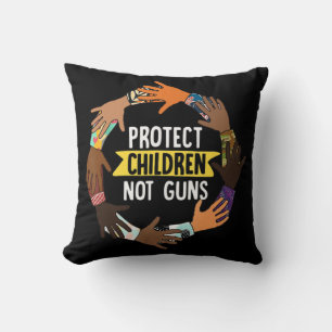 Genug End Gun Gewalt Awareness Day Wear Orange Kissen