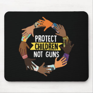 Genug End Gun Gewalt Awareness Day Wear Orange Mousepad