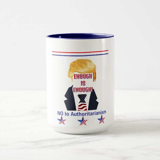 GENUG IST GENUG PROTESTS-Tasse Tasse (Zentrum)