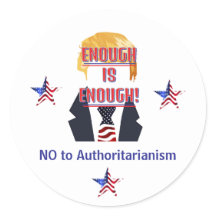 Genug ist genug Trump-Sticker
