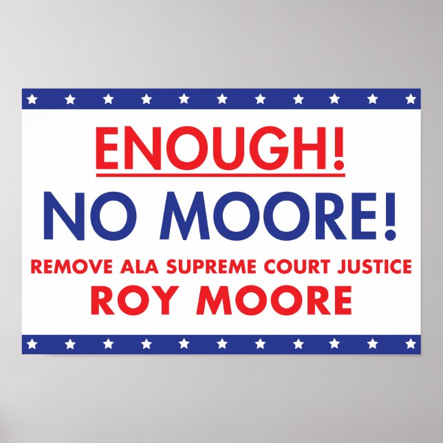 Genug! Kein Moore! Poster (Vorne)