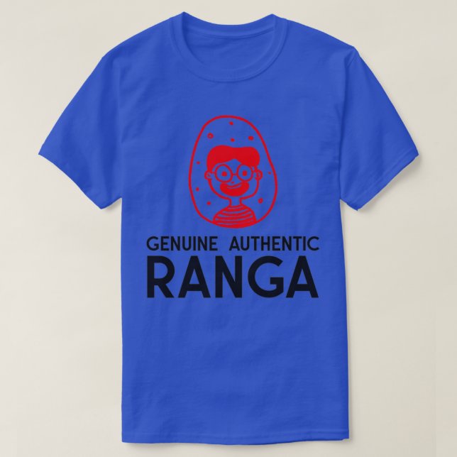 Genuine Authentic Ranga funny design T-Shirt (Design vorne)