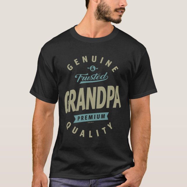 Genuine Grandpa T-Shirt (Vorderseite)
