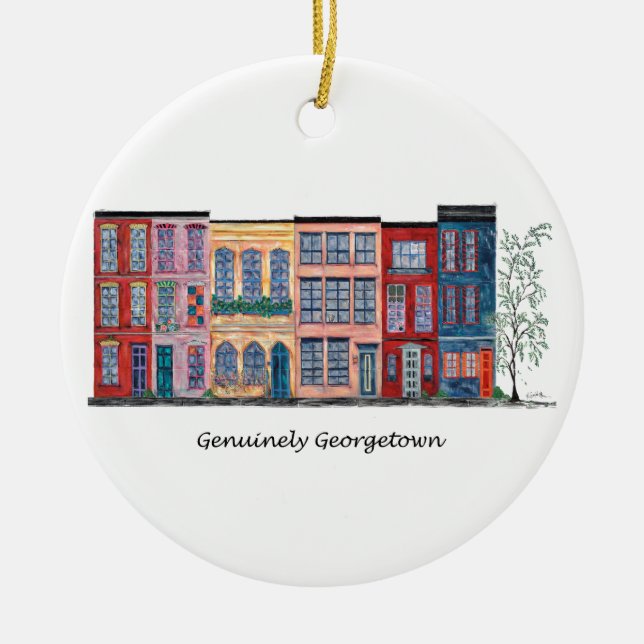 Genuinely Georgetown Keramik Ornament (Vorne)