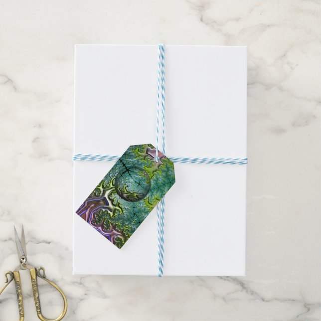 Genuss der Geschenktasten für die Reise Geschenkanhänger (Mit Garn)