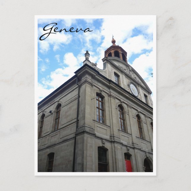 Genva-Architektur Postkarte (Vorderseite)