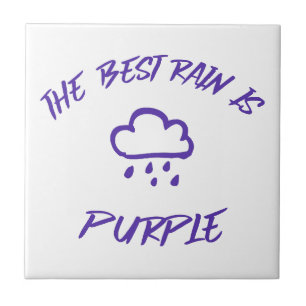 GenX Der beste Regen ist Lila Fliese