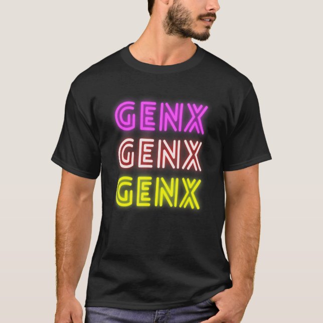 Genx Neon Fun T-Shirt (Vorderseite)