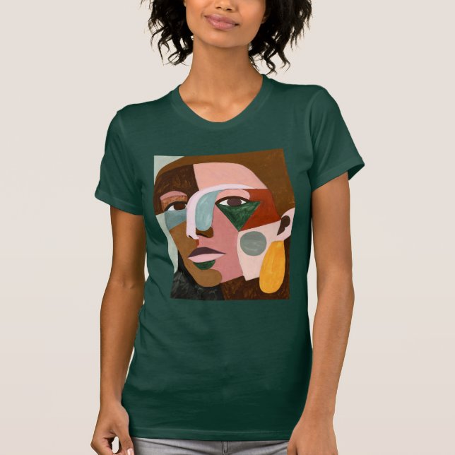 Geo Face T-Shirt (Vorderseite)